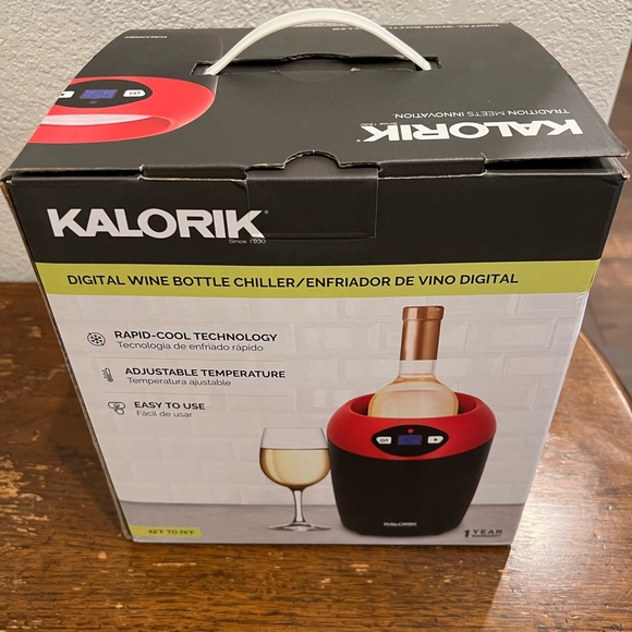 New in box! Kalorik Wine Chiller Machine - Picture 2 of 9
